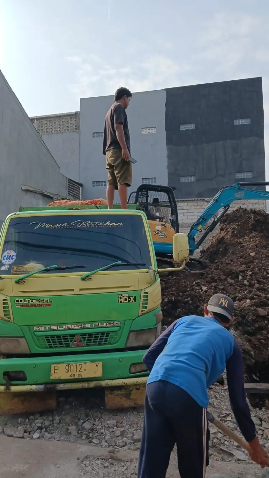 Dokumentasi proyek Cut and Fill Jasa Angkut Laksana