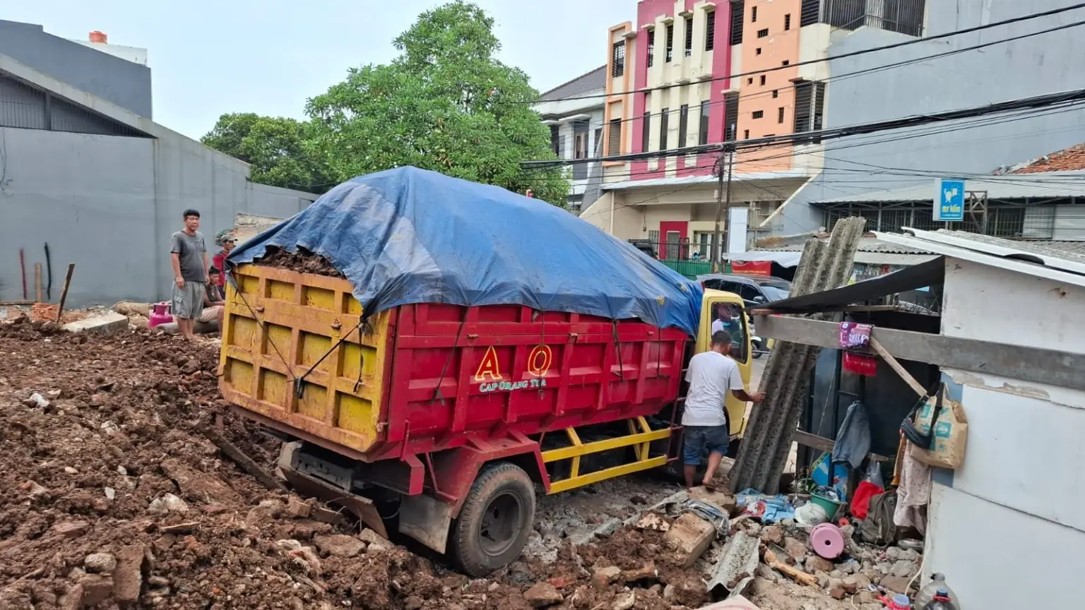 Dokumentasi proyek Cut and Fill Jasa Angkut Laksana