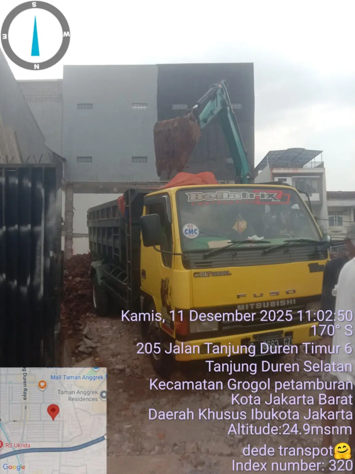Dokumentasi proyek Cut and Fill Jasa Angkut Laksana