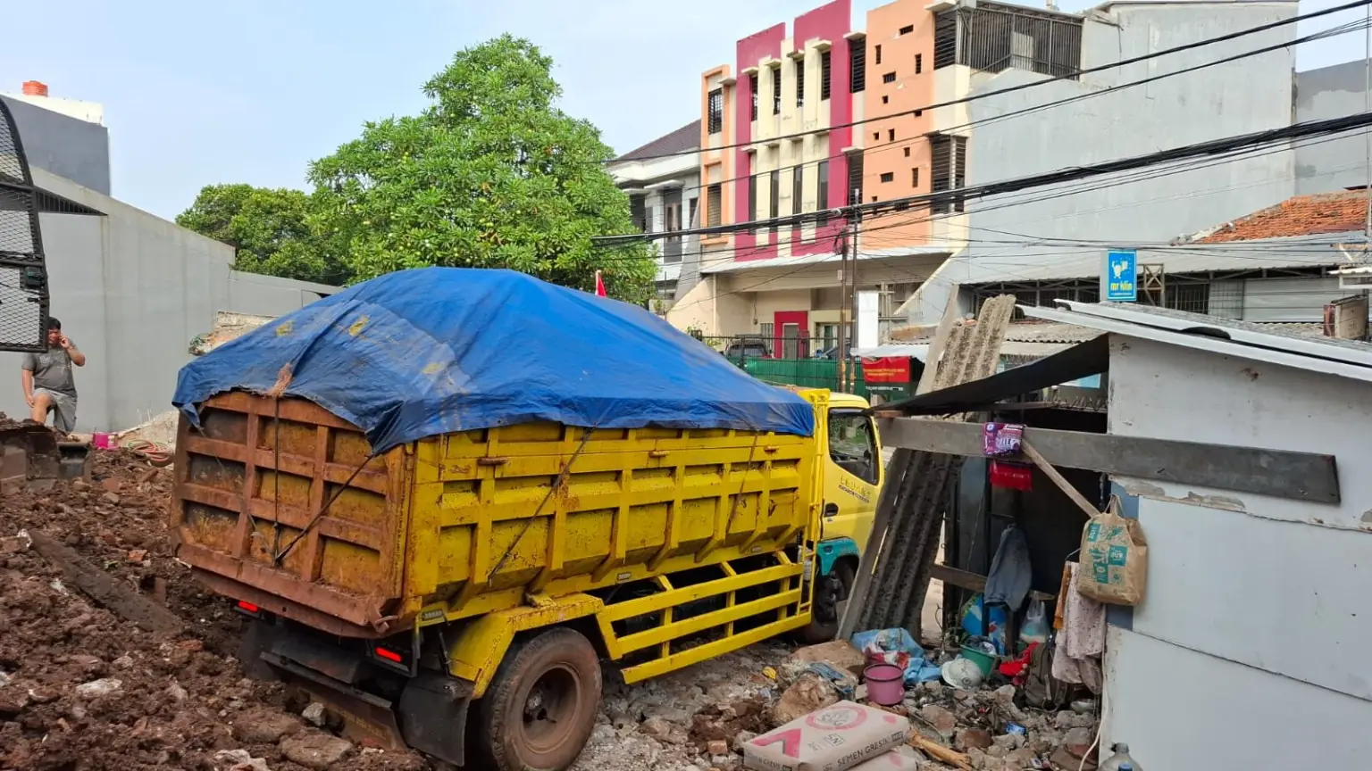 Dokumentasi proyek Cut and Fill Jasa Angkut Laksana